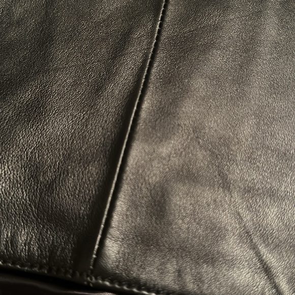 Asaavi genuine leather crop jacket. - Picture 3 of 8